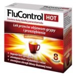 Fluocontrol XOT is a combination of paracetamol, an antipyretic and analgesic substance.