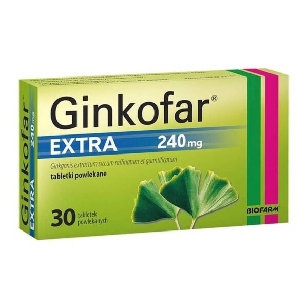 Ginkofar Extra to improve cognitive abilities in older people (weakening of memory and mental function associated with age), in order to improve the quality of life in mild dementia.