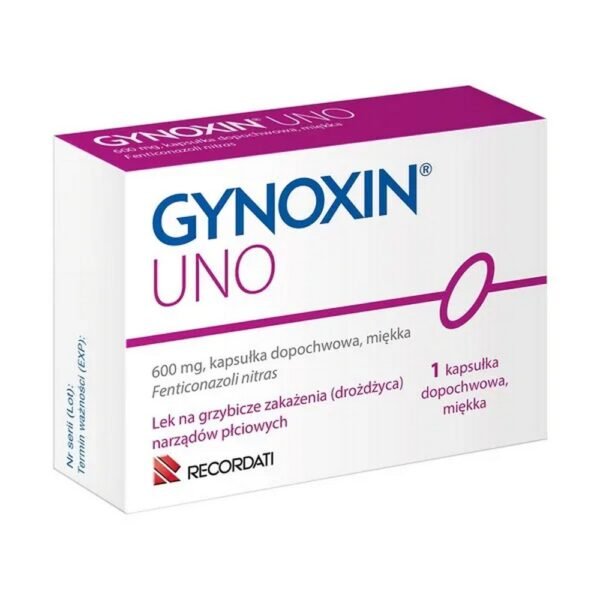 Gynexin Uno содержит противогрибковое средство фентиконазол, производное имидазола, которое обладает широким спектром действия против грибков, а также дрожжевых грибков. Вагинальный жемчуг также устраняет симптомы интимной инфекции.