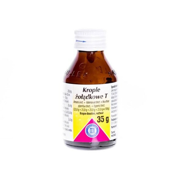 Gastric drops of the drug T improve digestion, increase appetite, and also have a carminative effect.