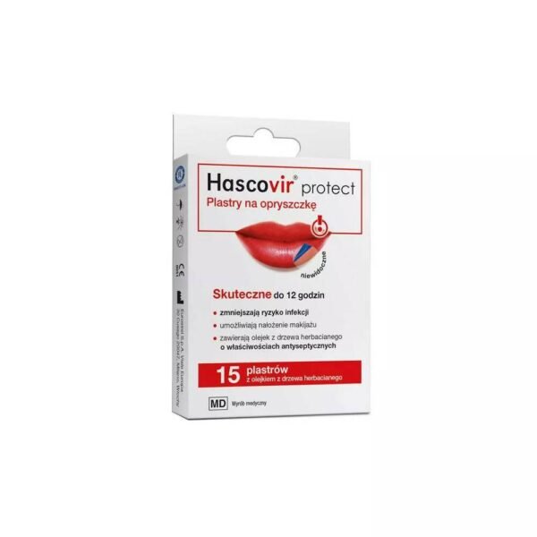 Hascovir Protect protects against external factors and masks skin changes, has antiseptic properties.