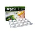 Hepaslimin is a dietary supplement containing ingredients that support liver health and healthy body weight.