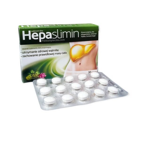 Hepaslimin is a dietary supplement containing ingredients that support liver health and healthy body weight.