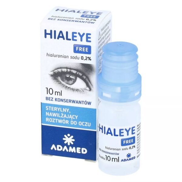 El producto médico Hialeye Free 0,2% es una gota hidratante para los ojos.