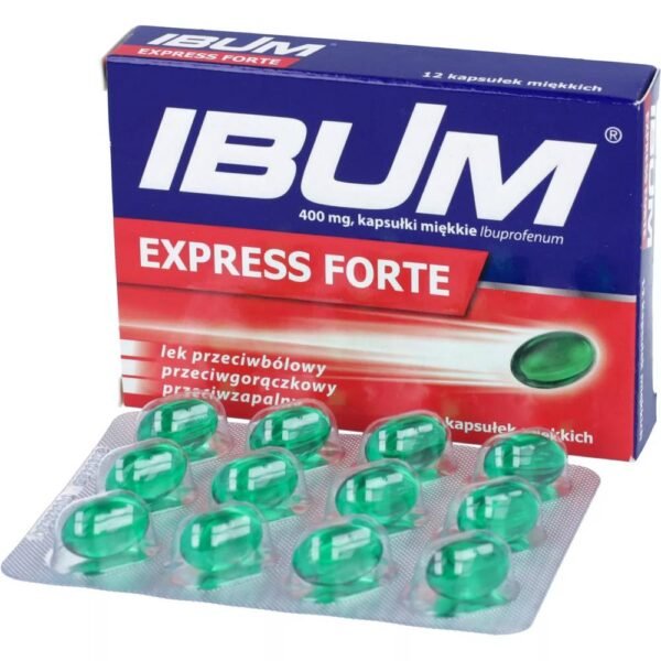Ibum Forte has analgesic, antipyretic and anti-inflammatory properties.