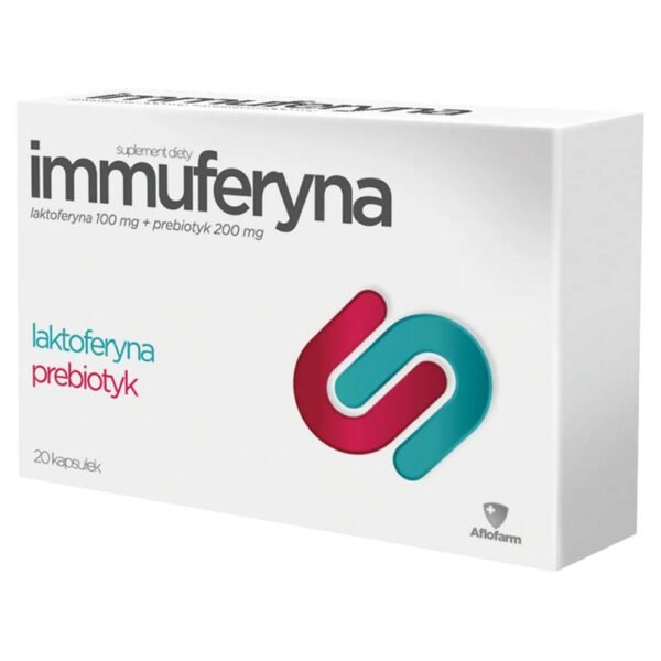 Immuferin is a dietary supplement designed to supplement the daily diet with inulin and lactoferrin, which helps strengthen the body's immunity and has a positive effect on the proper functioning of the digestive system.