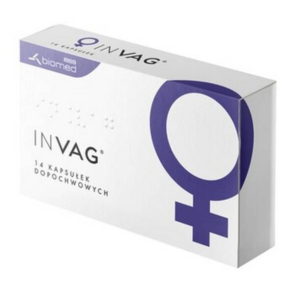 InVag is a medicinal product containing lactic acid bacteria that restore the pH balance of the vagina, intended for use in cases of microflora disorders caused, in particular, by the use of antibiotics or hormonal changes.