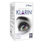EyesKlarin   – a dietary supplement that contains blueberry  fruit  as well as vitamins A and E. The product is intended for adults.