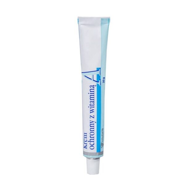 Protective cream with vitamin A primes against blemishes, epidermis, solariums and extremities.