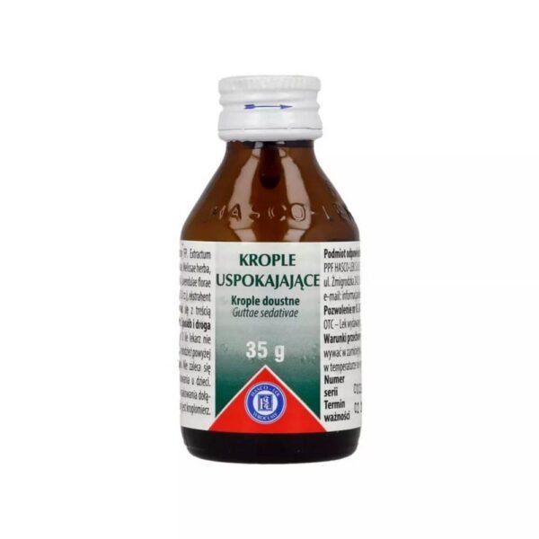 Hasco Calming Drops is a drug indicated for use in cases of increased irritability and anxiety, as well as difficulty falling asleep due to nervousness.