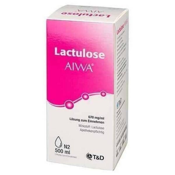 Lactulose AIWA ® contains a laxative (laxative) called lactulose. It draws water into the intestines, softening the stool so that it can pass through the intestines more easily.