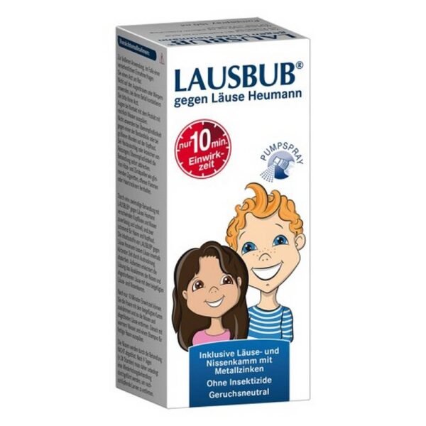 The lice remedy is available as a 100 ml solution and 150 ml pump spray and can also be obtained from wholesalers.