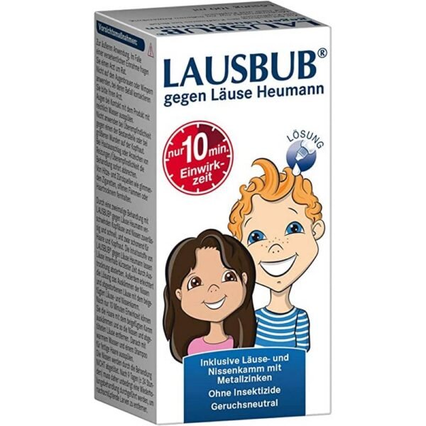The lice remedy is available as a 100 ml solution and 150 ml pump spray and can also be obtained from wholesalers.