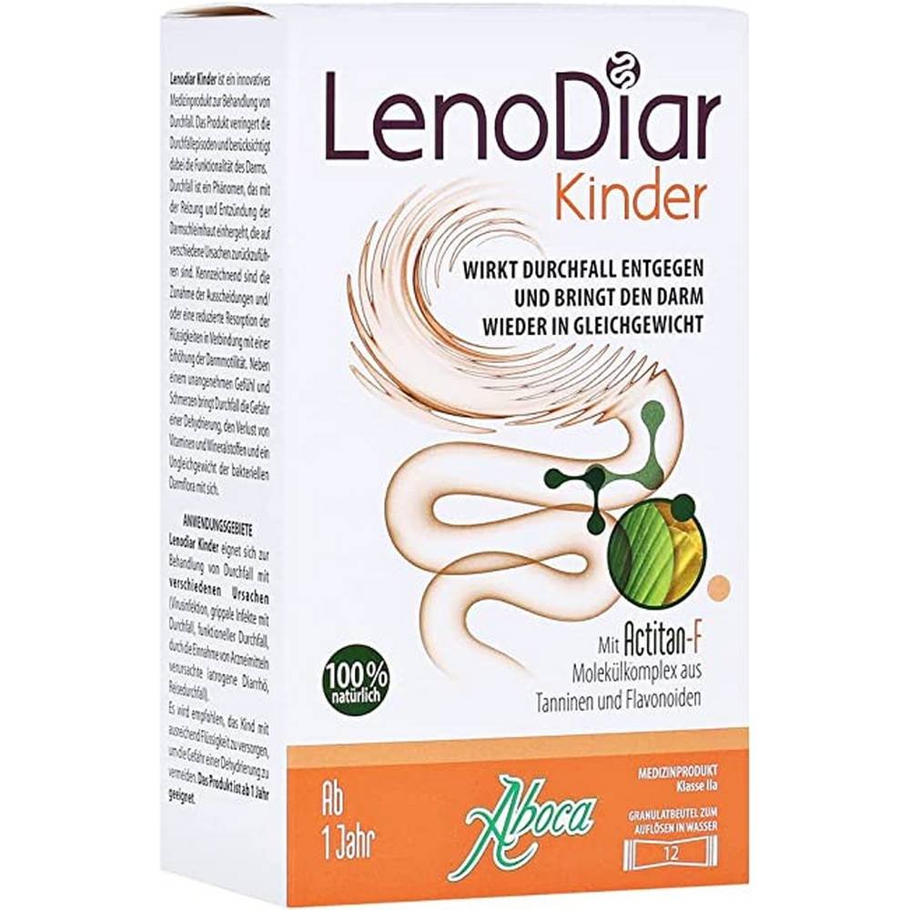 lenodiar childrens granules 12 pcs Детский препарат Ленодиар подходит для лечения диареи.