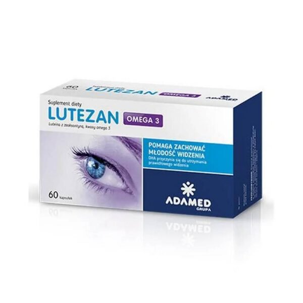 Lutezan Omega 3 es una composición de complemento alimenticio que contiene carotenoides, vitaminas y minerales especialmente seleccionados que son esenciales para el correcto funcionamiento del cuerpo humano, incluido el órgano de la visión.