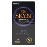 Manix Elite condoms are made of polyisoprene, are extra-lubricated and have a reservoir.