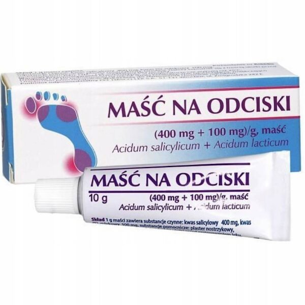 Corn ointment, used to remove calluses.