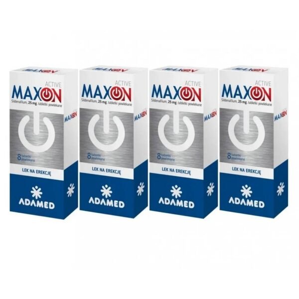 Maxon tablets are used to treat erectile dysfunction in adult men.