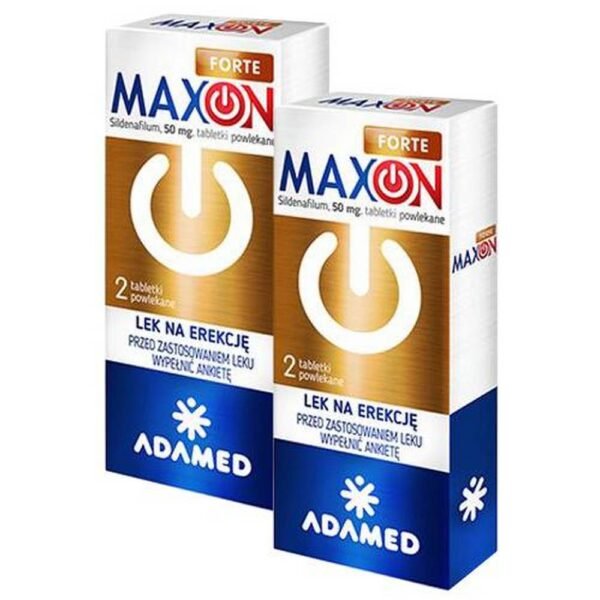Erectile dysfunction support – Adamed Maxon Forte 50 mg 2 tablets