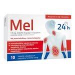 Mel has anti-inflammatory, analgesic and antipyretic properties.