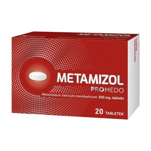 Metamizol Promedo, 500 mg, 20 tablets