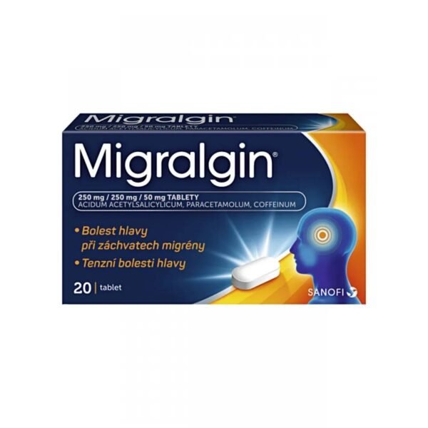 The drug is used for pain (analgesic), to reduce fever and against inflammation (non-steroidal anti-inflammatory/painkiller). It contains 3 medications: