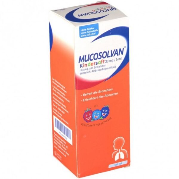 For the mucolytic treatment of acute and chronic diseases of the bronchi and lungs with viscous mucus.