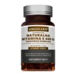 Complex of natural tocopherols Singularis Vitamin E   - food supplement containing natural vitamin E in the form of a complex of D-alpha-tocopherol and D (beta, gamma, delta) tocopherol. The product is intended for adults.