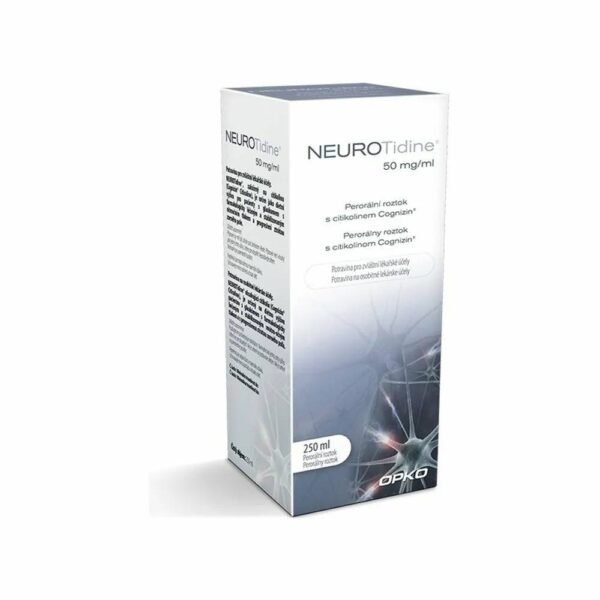 Neurotidine is a food product for special medical purposes. The drug is intended as a dietary supplement for patients with pharmacologically stabilized glaucoma and progressive visual field loss.