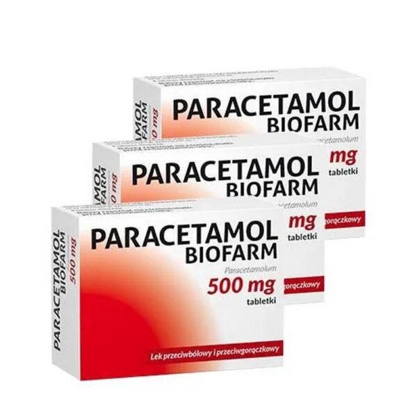 Paracetamol Biopharm is a drug with analgesic and antipyretic effects.