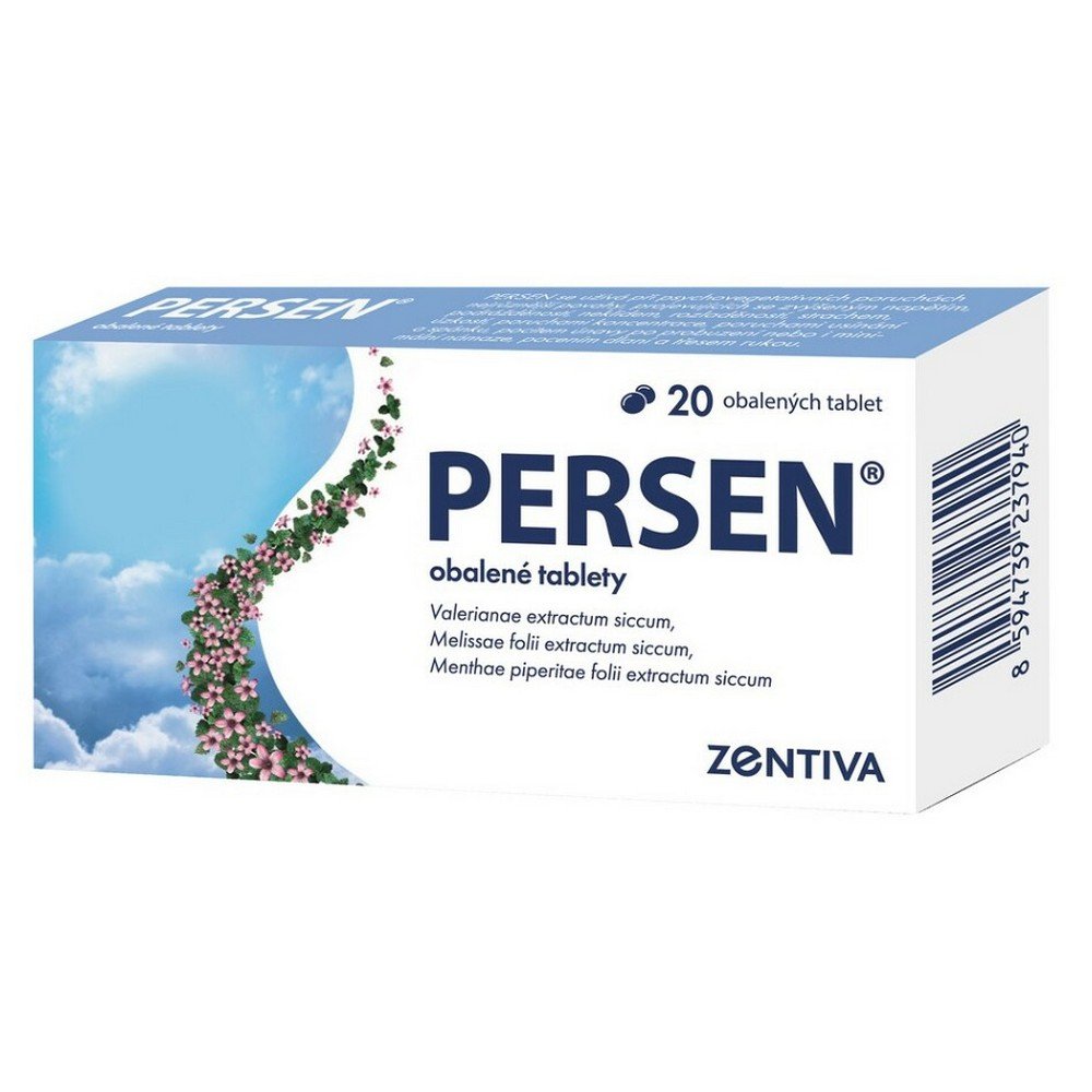 PERSEN tbl 20,PERSEN obalené tablety 20 kusů