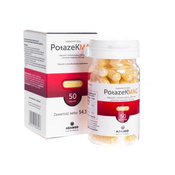 Potazek MAG is intended to be used as a drug to relieve the body's needs for potassium and magnesium.