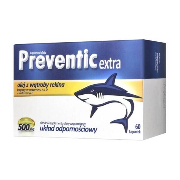 Preventic Extra 500mg is used in conditions of reduced immunity of the body, during epidemics of influenza and colds, during a crisis and weakening of the body, during the period of recovery and after illness.