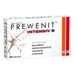 Prevenit Intensive B is a dietary supplement containing B vitamins.