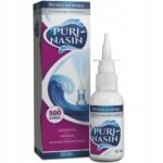 Purinazine, an isotonic solution of sea water, cleanses, moisturizes, and makes breathing easier.