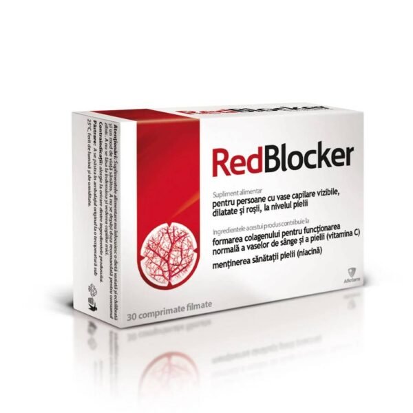 RedBlocker for the normal functioning of blood vessels, also contributes to maintaining normal energy metabolism and helps protect cells from free radicals.
