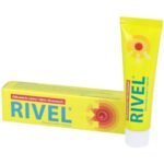 Rivel is a gel for topical use with antibacterial properties that relieves pain and inflammation.