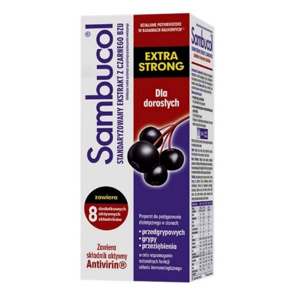 Sambucol contiene antivirina, un ingrediente activo aislado de la fruta del saúco que ayuda al cuerpo en estados de mayor riesgo de infección viral.