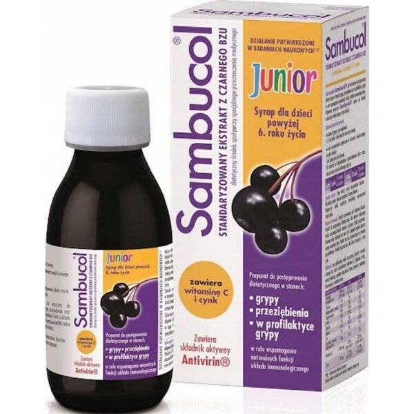 Sambucol Junior syrup, 120 ml