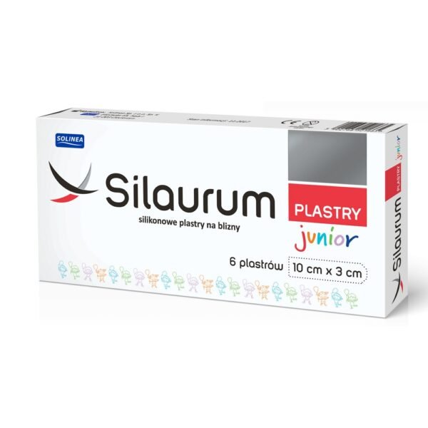 Silaurum Junior silicone plasters are a medical product for children intended for the treatment of postoperative, post-traumatic and post-burn scars.