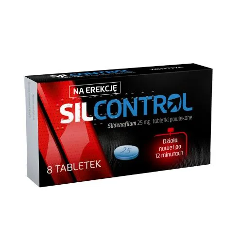 SILCONTROL 8 TABLETS – ERECTION POTENCY