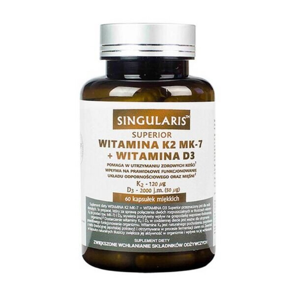 Vitamin K2 MK -7   – dietary supplement for maintaining healthy bones and joints. The preparation is intended for adults and adolescents over 12 years of age.