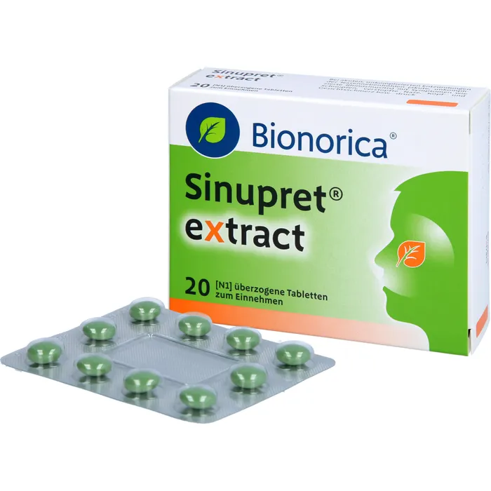 SINUPRET EXTRACT 20 PCS. TABLETS