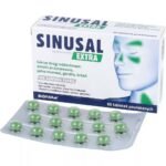 Sinusal Extra is a dietary supplement that acts on the upper respiratory tract, paranasal sinuses, nasal cavity, throat and larynx.