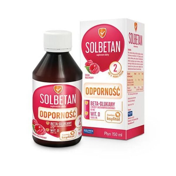 Solbetan is a syrup that complements the daily diet with carefully selected natural ingredients such as vitamin D and beta-glucans.
