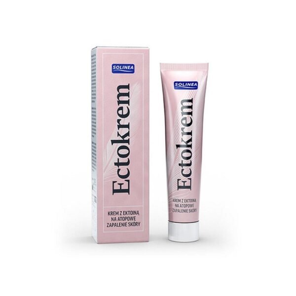 Medical preparation Ectocream with ectoine, which has a regenerating and calming effect on various types of skin dermatoses.