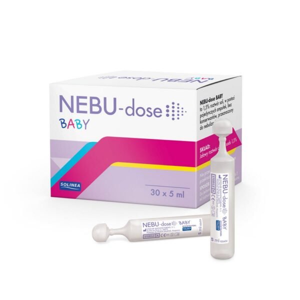 The Nebu-Dose BABY medical device is a 1.5% saline solution intended for inhalation of children.