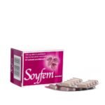 Soyfem is a medicine used to relieve menopausal symptoms such as hot flashes, sleep disturbances and nervous tension.