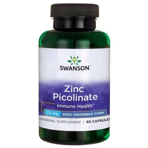 Swanson Zinc (picolinate)   - a dietary supplement that supports the immune system. The product is intended for adults.
