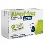 Neomag Stress is a dietary supplement containing magnesium, vitamin B6 and herbal extracts to help support well-being during times of increased stress.